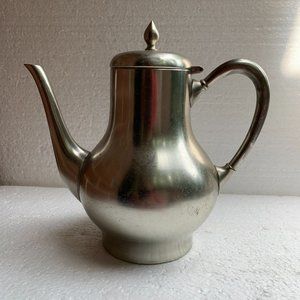 Vintage Metawa Holland Real Pewter 94% Coffee Pot, Pre 1985 Collectible